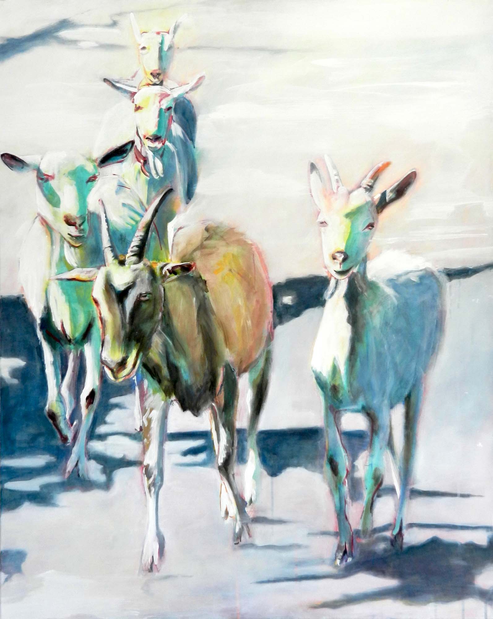 Acryl auf Leinwand, 100 x 80 cm