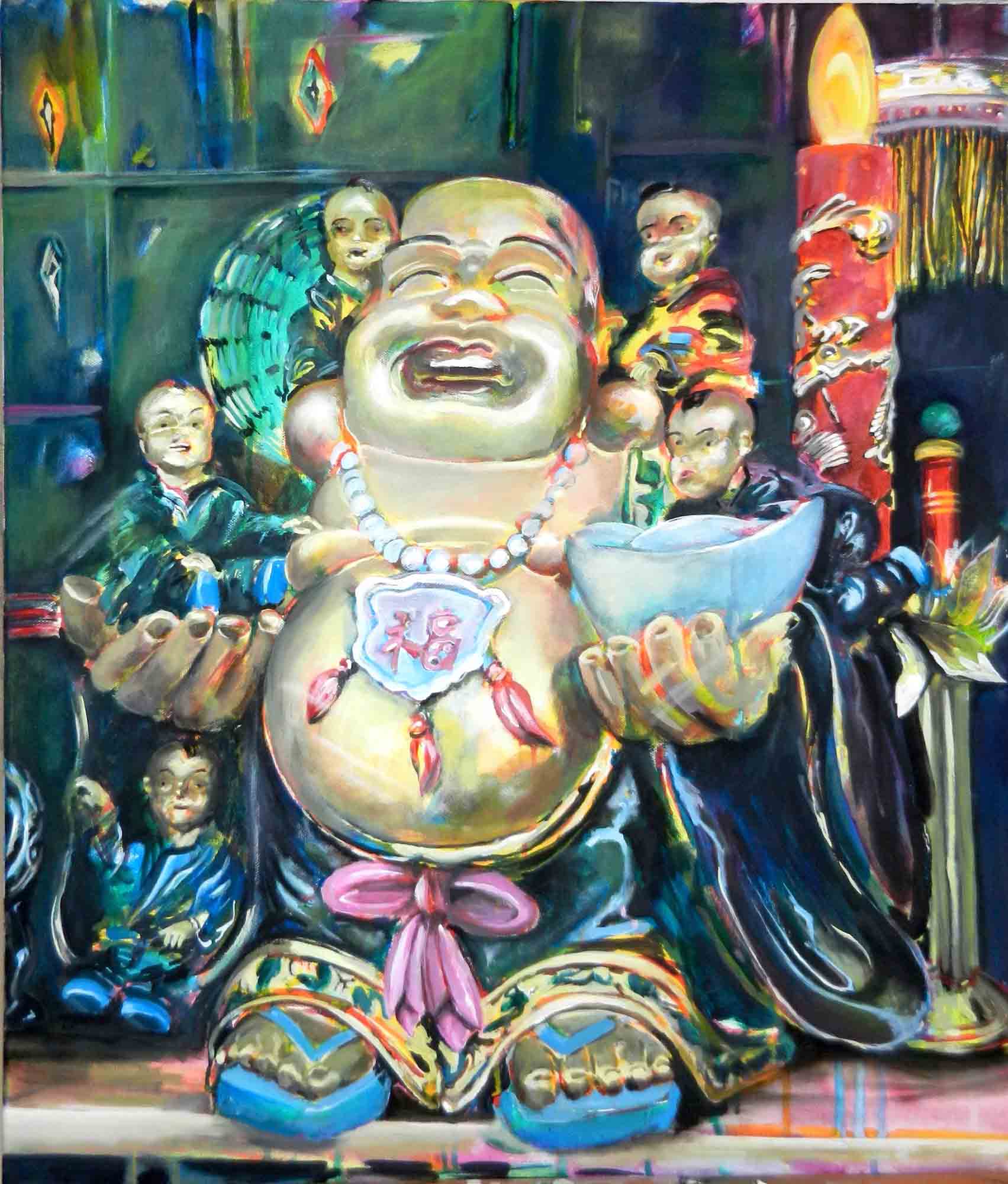 Acryl auf Leinwand, 70 x 80 cm