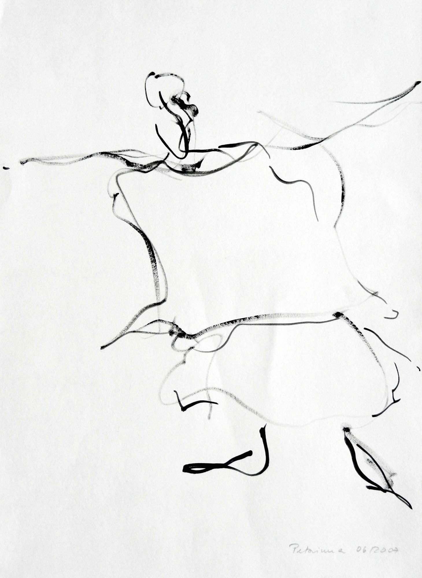 Acrylfarbe auf Papier